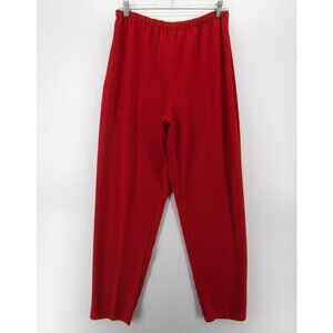Maggie Shepherd Pants Medium Leggings Tapered High Rise Minimalist *